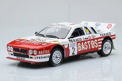 18RMC136 Lancia 037 Bastos n2 P Snijers D Colebunders Rally Ypres 1985 IXO 1/18 - Photo 1/4