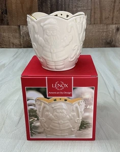 Lenox Merry Lights Babbo Natale Porta Votivo Americano Di Design - Foto 1 di 11