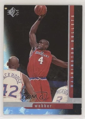 1996-97 SP Chris Webber #126 HOF - Image 1 of 2