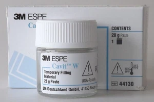 Cavit™ W provisorische Zahnfüllung Zahnschmerzen Reiseapotheke 28g Glas Füllung - Bild 1 von 1