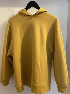 Zara Damen Kapuzenpullover Hoodie, Gr. M, Gelb - Bild 1 von 5