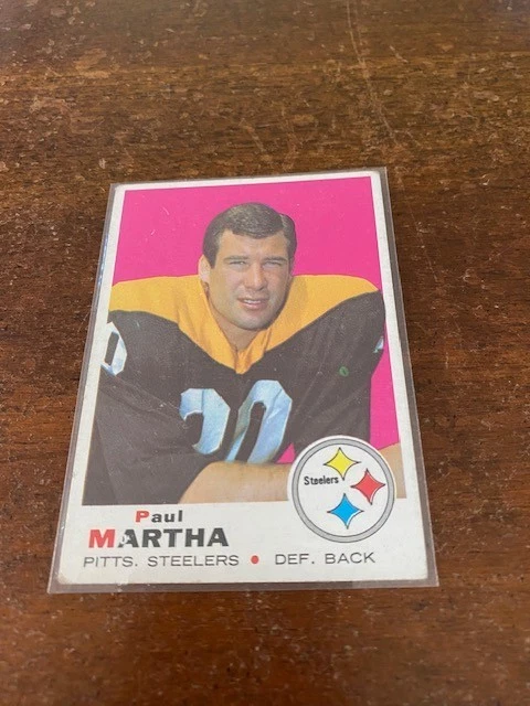1969 Topps - Paul Martha #224 - FREE SHIPPING - Image 1 of 1