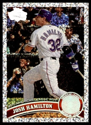 2011 Topps Diamond Anniversary Josh Hamilton Texas Rangers #29 - Image 1 of 2