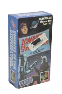 ZOMBIES OF THE STRATOSPHERE Complete 2 Boxed VHS Tape Set Leonard Nimoy B&W - Picture 1 of 1