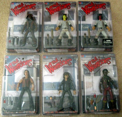 MEZCO The Warriors 9" Figures lot of 6 Cover