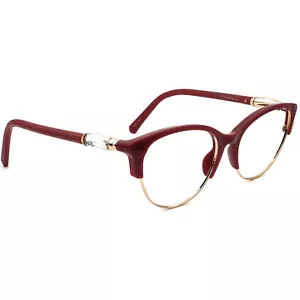 Swarovski Women's Eyeglasses SK5338 028 Burgundy/Rose Gold Frame 53[]16 140 - Picture 1 of 9
