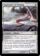 WOTC MtG Rise of the Eldrazi Spawnsire of Ulamog (R) EX