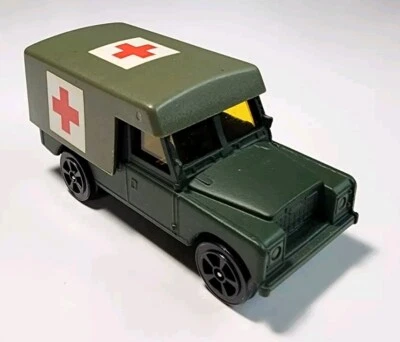 Corgi Juniors Whizzwheels Military Green Land Rover Ambulance 1/64 Diecast - Image 1 of 4