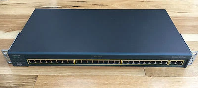 Cisco WS-C2950T-24 Catalyst 2950-24 10/100 24-Port Managed Switch - Image 1 of 4