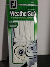 FootJoy WeatherSof Women's Golf Glove Right Hand Size Large