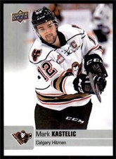 2019-20 UD CHL Base Set #171 Mark Kastelic - Calgary Hitmen
