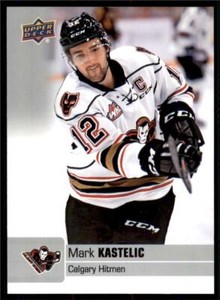 2019-20 UD CHL Base Set #171 Mark Kastelic - Calgary Hitmen