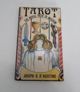 TAROT -The Royal Path To Wisdom by Joseph D. D'Agostino Paperback Book  1976 - Picture 1 of 6