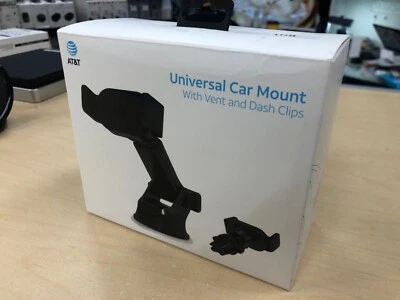 Soporte universal para automóvil AT&T con ventilación y clips de tablero Foto 1 de 4