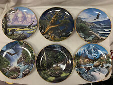Danbury Mint Collector Plates â€œSpirits of The Wildâ€� By John Van Straalen X6+1