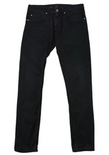 Tiger of Sweden Pistolero Darkened Men Skinny Jeans Black Denim Size W31 L32