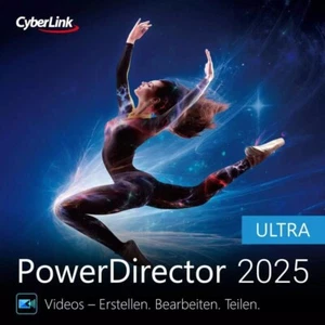 Cyberlink PowerDirector 2025 Ultra / Dauerlizenz / 1PC / ESD - Bild 1 von 4