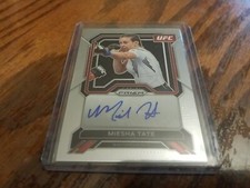 2023 Panini Prizm UFC Superstar Autographs Insert Card Miesha Tate #SA-MST Auto