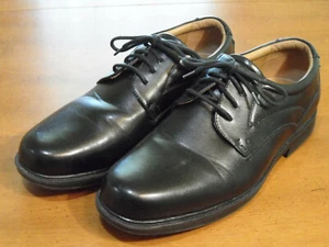 Freeman Free Flex Black Oxford Shoes LANGLEY Men's 12 M - Picture 1 of 11
