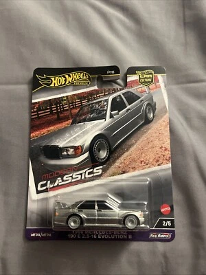 Hot Wheels Modern Classics 2/5 1990 Mercedes Benz 190 E 2.5- 16 Evolution II⭐️ - Image 1 of 3