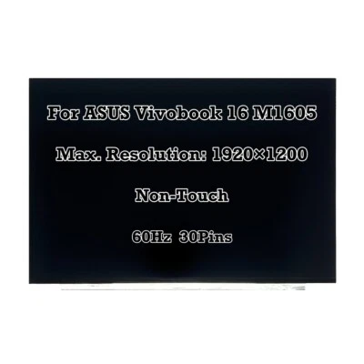 16" 16:10 IPS 1920x1200 LCD Screen Display for ASUS Vivobook 16 M1605YA-MB055W - Image 1 of 4