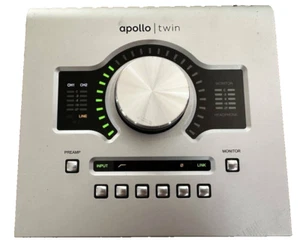 Universal Audio Apollo Twin Duo Core Thunderbolt Audio Interface Silver Good - Picture 1 of 3