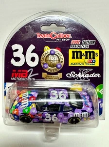 Team Caliber 2002 Nascar #36 Ken Schrader M&M's Purple Die-Cast Collectible Car - Picture 1 of 10