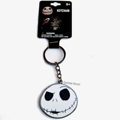 Llavero Jack Skellington Face Metal Pesadilla Antes De Navidad Original Foto 1 de 4