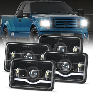 Faros LED 4x6" para Chevrolet Caprice Monte Carlo 1977-1986 haz alto/bajo - Imagen 1 de 10