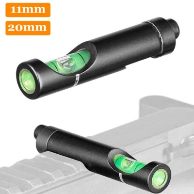 11/20mm Bubble Spirit Level for Rail Rifle Sight Scope Mount Accurate Durable - Image 1 of 4