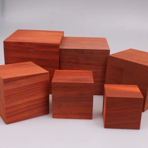1 Stück unfertige Holzstücke Rohling Material Holzsockel DIY Holzschnitzerei Basteln - Bild 1 von 11