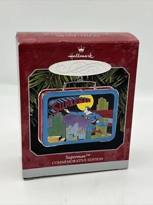 Hallmark 1998 Keepsake Ornament SUPERMAN LUNCH BOX Commemorative Edition NEW - Picture 1 of 3