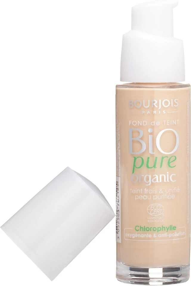 Bourjois Bio Detox Organic Foundation Fresh & Even Complexion - 51 Light Vanilla - Image 1 of 1