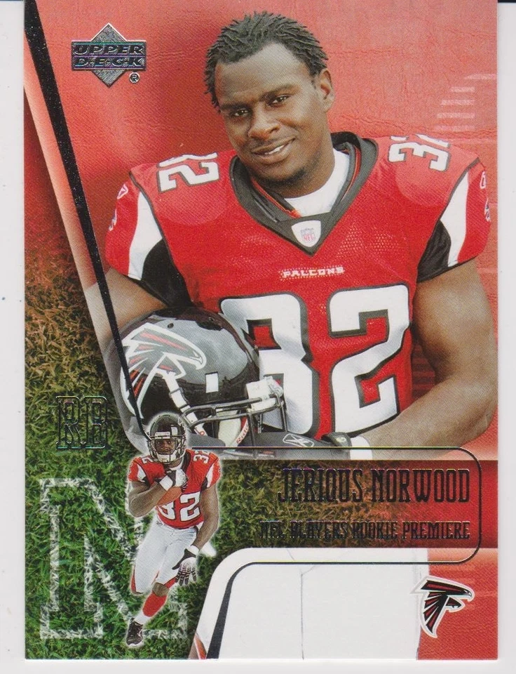 2006 Upper Deck Rookie Premiere #20 Jerious Norwood (Falcons) - Image 1 of 1