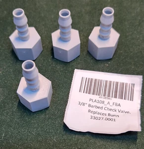 3/8" RÜCKSCHLAGVENTIL MIT STACHELN ERSETZT BUNN 33027.0001 PLA108_A_FBA - Bild 1 von 3