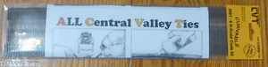 Central Valley N #3001-6 (Mainline Ties 6') Code 55 Brown Ties (Sample Pack) - Picture 1 of 1