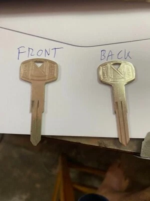 BLANK KEYS DATSUN 1600 1200 510 240Z 260Z 280Z 280ZX NEW X2 - Image 1 of 4