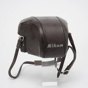 Nikon F Eveready Hard Leather Camera Case - Imagen 1 de 7
