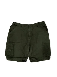 Boy Scouts of America Mens Relaxed 42 Cargo Shorts Army Green Hiking Camping - Picture 1 of 10