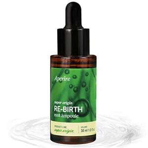 Aperire Re Birth Root Ampoule Face Serum Anti Aging Wrinkle Paraben Free 1.01 oz - Picture 1 of 8