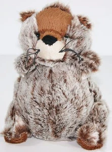 Webkinz GROUNDHOG Plush NO CODES Ganz HM179 GROUND HOG 8" Tall - Picture 1 of 6