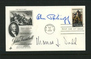 Senador Abe Ribocoff Thomas J. Dodd Firma Autógrafo FDC Primer Día Cubierta En muy buen estado - Imagen 1 de 2