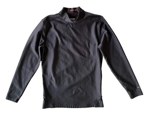 Layer 8 Performance Qwick Dry Mock Neck Base Layer Shirt Men's Size S Black - Picture 1 of 6