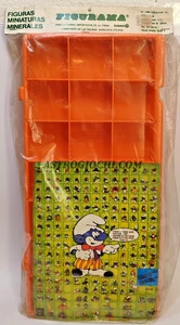 PUFFI SMURFS FIGURAMA ESPOSITORE SCHLEICH PEYO VINTAGE '80 PITUFOS SMURF NUOVO - Picture 1 of 11