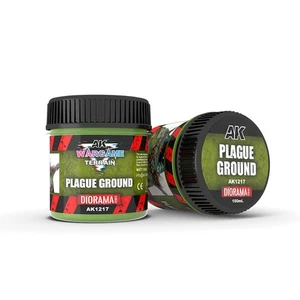 AK Interactive Wargame Terrains Plague Ground 100ml AK1217 - Picture 1 of 3