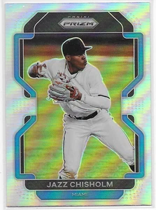 2022 Panini Prizm Prizms Silver #256 Jazz Chisholm T3 Miami Marlins - Picture 1 of 2