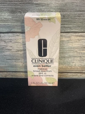 Clinique Even Better Makeup SPF 15 - WN 38 Stone - 1 fl oz / 30 ml - New in Box - Image 1 of 3