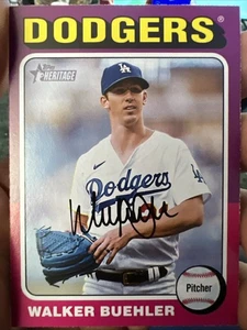 2024 Topps Heritage - Walker Buehler #363 - Bild 1 von 2