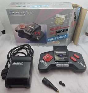 Controlador Wizmaster Inalámbrico QuickShot Completo Original Sega y NES 1988 - Imagen 1 de 14