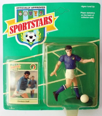 FIGURA DE COLECCIÓN 1989 KENNER SPORTSTARS GIANLUCA VIALLI ¡NUEVA SELLADA! Foto 1 de 4